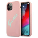 Guess GUHCP12LLSVSPG iPhone 12 Pro Max 6.7" pink green/green pink hardcase Silicone Vintage