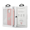 Guess GUHCP12LLSVSPG iPhone 12 Pro Max 6.7" pink green/green pink hardcase Silicone Vintage
