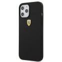 Ferrari FESSIHCP12LBK iPhone 12 Pro Max 6.7" black/black hardcase On Track Silicone