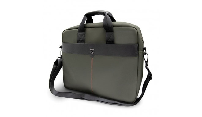 Ferrari Bag FEOCECB15KA 16" Khaki Off Track Scuderia Collection