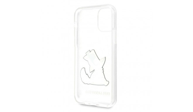 Karl Lagerfeld KLHCN61CFNRC iPhone 11 6.1" / Xr läbipaistev kõvakaaneline ümbris Choupette Fun