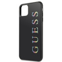 Guess GUHCN65LGMLBK iPhone 11 Pro Max black/black hard case Glitter Logo