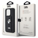 Karl Lagerfeld KLHCP13LGSAKCPK iPhone 13 Pro / 13 6.1" black/black hardcase Gripstand Saffiano Karl&