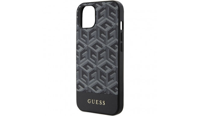 Guess GUHMP15SHGCFSEK iPhone 15 / 14 / 13 6.1" must kõvakorpus GCube Stripes MagSafe