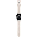 Hello Kitty HKAWMSDGPTE Apple Watch Strap 38/40/41mm beige/beige strap Silicone Tags Graffiti