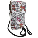 Hello Kitty Handbag HKOWBHDGPTE beige/beige Leather Tags Graffiti Cord