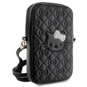 Hello Kitty Handbag HKPBPEKHBPK black/black Quilted Bows Strap