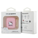 Hello Kitty HKA23DKHSP Airpods 1/2 cover pink/pink Silicone 3D Kitty Head