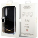 Guess GUHCZFD5HGGSHK F946 Z Fold5 black/black hardcase Glitter Script