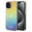 Guess GUHCP14SHDECMI iPhone 14 / 15 / 13 6.1" multicolor hardcase IML Faceted Mirror Disco Iridescen