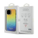Guess GUHCP14SHDECMI iPhone 14 / 15 / 13 6.1" multicolor hardcase IML Faceted Mirror Disco Iridescen