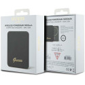Guess Induction Powerbank 15W GUPBM5ALGSGK 5000mAh black/black MagSafe Metal Script Logo