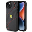 Ferrari FEHCP15MPTWK iPhone 15 Plus / 14 Plus 6.7" black/black hardcase Twist Metal Logo