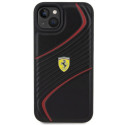 Ferrari FEHCP15MPTWK iPhone 15 Plus / 14 Plus 6.7" black/black hardcase Twist Metal Logo