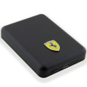 Ferrari Powerbank FEPB5MNCAK 15W 5000mAh black/black Metal Logo MagSafe