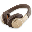 Guess Bluetooth on-ear headphones GUBH604GEMW brown/brown 4G Script