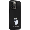 Karl Lagerfeld KLHCP13LSMHCNPK iPhone 13 Pro / 13 6.1" black/black hardcase Silicone C Metal Pin