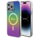 Guess GUHMP15LHITSK iPhone 15 Pro 6.1" multicolor/rainbow hardcase IML Iridescent MagSafe