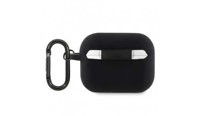 AMG AMAP2RBK AirPods Pro 2 (2022/2023) must silikoonkate valge logoga