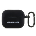 AMG AMAP2RBK AirPods Pro 2 (2022/2023) cover black/black Silicone White Logo