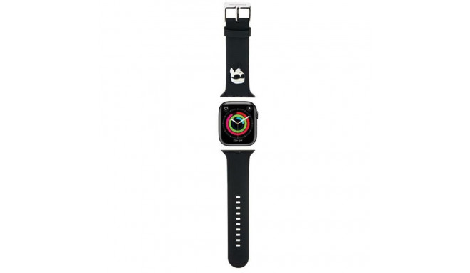 Karl Lagerfeld KLAWMSLKNK AppleWatch 38/40/41mm must 3D kummist Karl pea rihm
