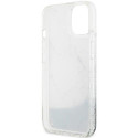 Guess GUHCP14SLCSGSGH iPhone 14 / 15 / 13 6.1" white/white hardcase Liquid Glitter Marble