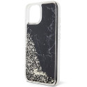 Guess GUHCP14SLCSGSGK iPhone 14 / 15 / 13 6.1" black/black hardcase Liquid Glitter Marble Guess GUHCP14SLCSGSGK iPhone 14 / 15 / 13 6.1" black/black hardcase Liquid Glitter Marble