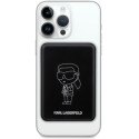 Karl Lagerfeld Induction Powerbank KLPBMKIOTTGK 5W 3000mAh black/black Ikonik MagSafe