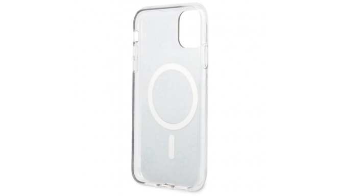 Guess GUHMN61H4STW iPhone 11 6.1" pruun kõvakorpus 4G MagSafe