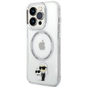 Karl Lagerfeld KLHMP13LHNKCIT iPhone 13 Pro 6.1" hardcase transparent Iconic Karl&Choupette Magsafe