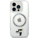 Karl Lagerfeld KLHMP13LHNKCIT iPhone 13 Pro 6.1" hardcase transparent Iconic Karl&Choupette Magsafe