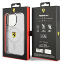 Ferrari FEHMP14LURKT iPhone 14 Pro 6.1" Clear/Transparent Hard Case Outline Magsafe