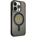 Ferrari FEHMP14XURKK iPhone 14 Pro Max 6.7" black/black hardcase Translucent Magsafe
