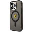 Ferrari FEHMP14LURKK iPhone 14 Pro 6.1" black/black hardcase Translucent Magsafe Ferrari FEHMP14LURKK iPhone 14 Pro 6.1" black/black hardcase Translucent Magsafe