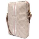 Guess Bag GUTB10P4RPSP 10" pink/pink 4G Stripes Tablet Bag