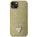 Guess GUHCP14MHDGTPD iPhone 14 Plus / 15 Plus 6.7" gold/gold hardcase Rhinestone Triangle