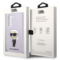 Karl Lagerfeld KLHCS23MSNIKBCU S23+ S916 hardcase purple/purple Silicone Ikonik