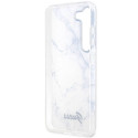 Guess GUHCS23SPCUMAH S23 S911 white/white hardcase Marble Guess GUHCS23SPCUMAH S23 S911 white/white hardcase Marble