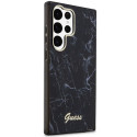 Guess GUHCS23LPCUMAK S23 Ultra S918 black/black hardcase Marble Guess GUHCS23LPCUMAK S23 Ultra S918 black/black hardcase Marble