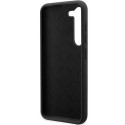 Guess GUHCS23MSLSMK S23+ S916 black/black hardcase Silicone Vintage Gold Logo Guess GUHCS23MSLSMK S23+ S916 black/black hardcase Silicone Vintage Gold Logo