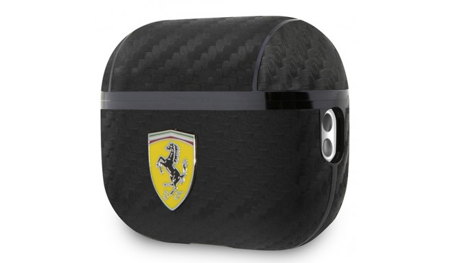 Ferrari FESAP2CABK AirPods Pro 2 (2022/2023) cover black/black On Track PU Carbon