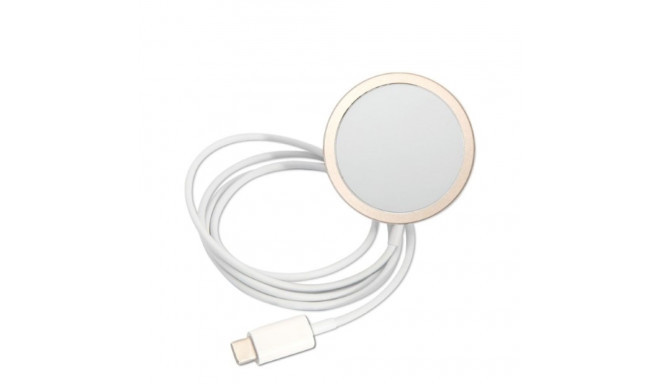 Guess Set GUBPP13LH4EACSK ümbris+laadija iPhone 13 Pro must kõva ümbris 4G trükk MagSafe