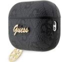 Guess GUAP2G4GSMK AirPods Pro 2 (2022/2023) cover black/black 4G Charm Collection