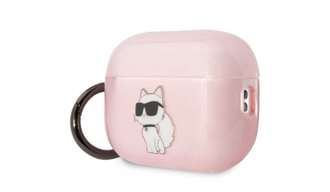 Karl Lagerfeld KLAP2HNCHTCP Airpods Pro 2 (2022/2023) cover pink/pink Ikonik Choupette