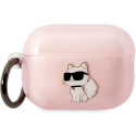 Karl Lagerfeld KLAP2HNCHTCP Airpods Pro 2 (2022/2023) cover pink/pink Ikonik Choupette