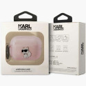 Karl Lagerfeld KLAP2HNCHTCP Airpods Pro 2 (2022/2023) cover pink/pink Ikonik Choupette