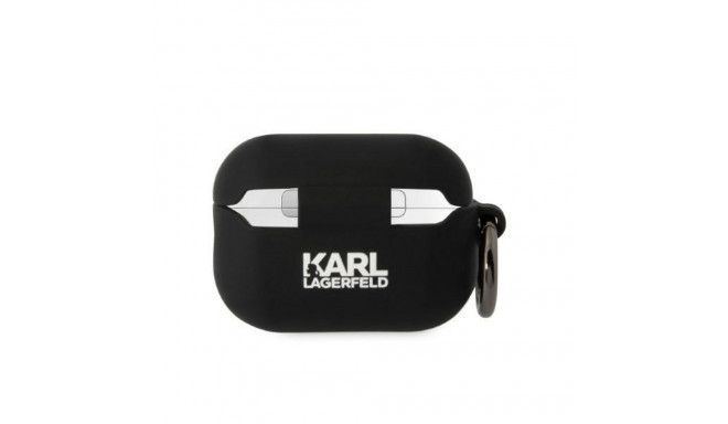 Karl Lagerfeld KLAP2RUNCHK AirPods Pro 2 (2022/2023) kate must/must silikoon Choupette pea 3D