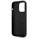 BMW BMHCP14LSILBK iPhone 14 Pro 6.1" Case Black Silicone Metal Logo