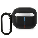 BMW BMA322PVTK AirPods 3 gen cover black/black Leather Curved Line