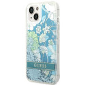 Guess GUHCP14SLFLSN iPhone 14 / 15 / 13 6.1" green/green hardcase Flower Liquid Glitter Guess GUHCP14SLFLSN iPhone 14 / 15 / 13 6.1" green/green hardcase Flower Liquid Glitter